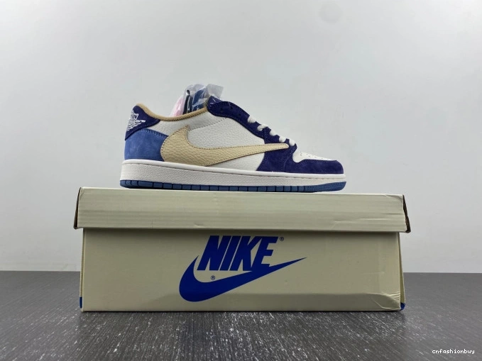 TRAVIS SCOTT JORDAN 1 DM7866-808 CUSTOM AIR X 0806
